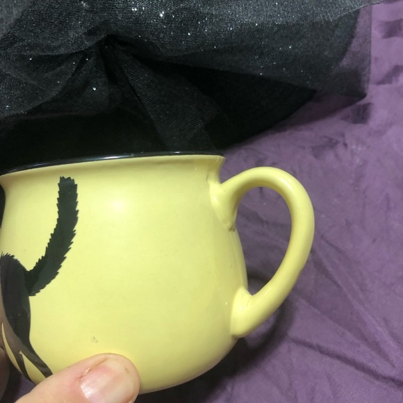 Perfectly Wicked yellow and black Mug- new- cricut vinyl by me- great gift - Picture 6 of 8